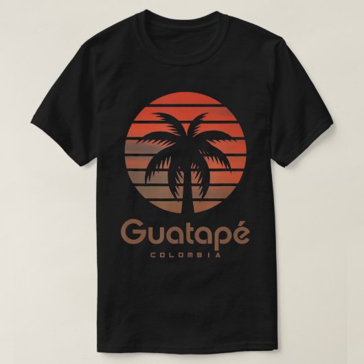 Guatap Colombia T-shirt (Design voorkant)