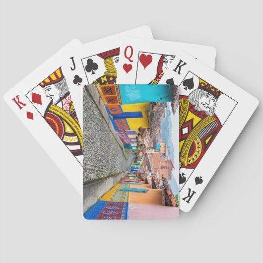 Guatapé, Colombia Pokerkaarten (Achterkant)