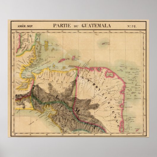 Guatemala 72 poster (Voorkant)
