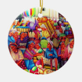 Guatemala Art Ornament (Voorkant)