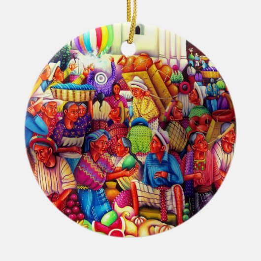 Guatemala Art Ornament (Voorkant)