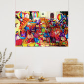 Guatemala Art Poster (Keuken)