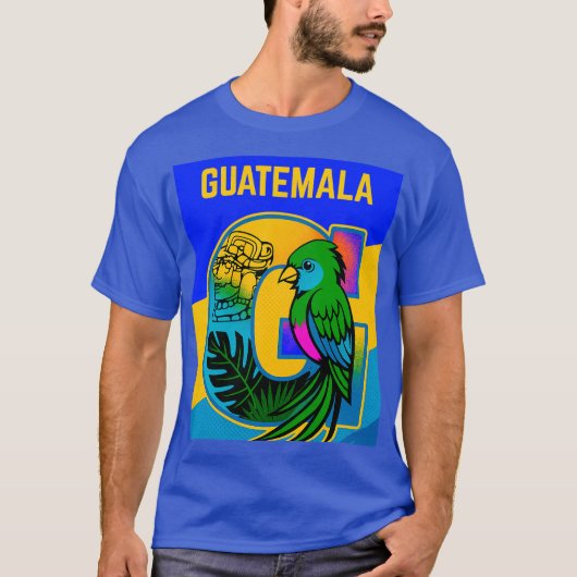 GUATEMALA ARTE POP T-SHIRT (Voorkant)