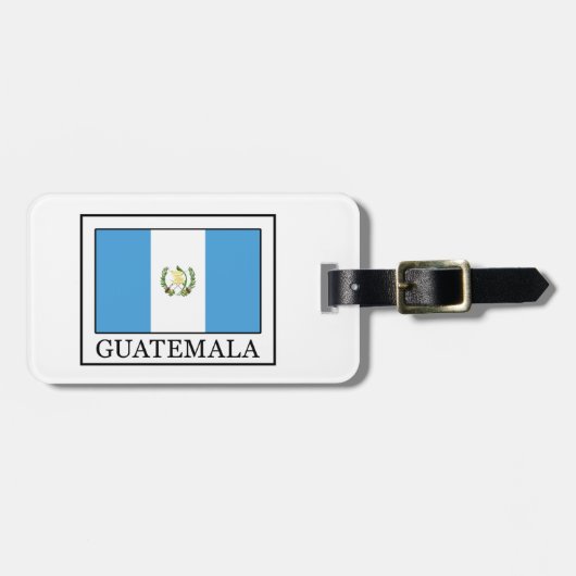 Guatemala Bagagelabel (Voorkant horizontaal)