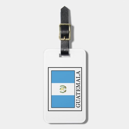 Guatemala Bagagelabel (Voorkant verticaal)