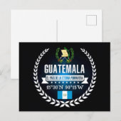 Guatemala Briefkaart (Voorkant / Achterkant)