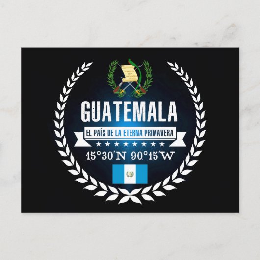 Guatemala Briefkaart (Voorkant)