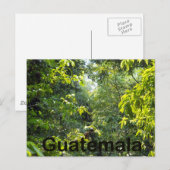 Guatemala Briefkaart (Voorkant / Achterkant)