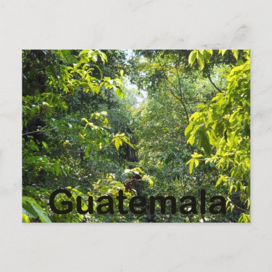 Guatemala Briefkaart (Voorkant)