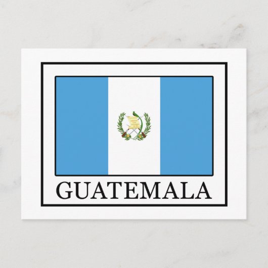 Guatemala Briefkaart (Voorkant)