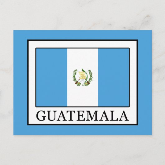 Guatemala Briefkaart (Voorkant)