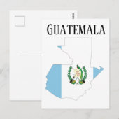 Guatemala Briefkaart (Voorkant / Achterkant)