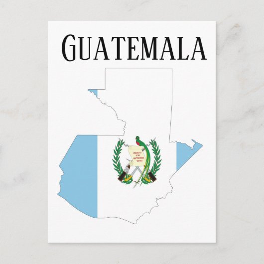 Guatemala Briefkaart (Voorkant)