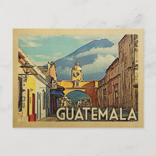 Guatemala Briefkaart Vintage Travel