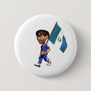 Guatemala-Button Ronde Button 5,7 Cm