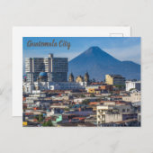 Guatemala City, Uitzicht van de stad Briefkaart (Voorkant / Achterkant)
