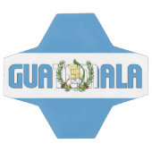 Guatemala Drapeau patriotique  (Plat)