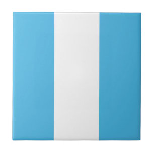 Guatemala Flag Ceramic Tile Tegeltje
