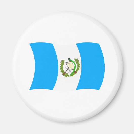 Guatemala Flag Magnet Magneet (Voorkant)