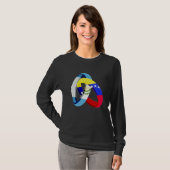 Guatemala Flag Venezuela Grown Ring Marriage Weddi T-shirt (Voorkant volledig)