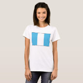 Guatemala Flag x Map T-Shirt (Voorkant volledig)