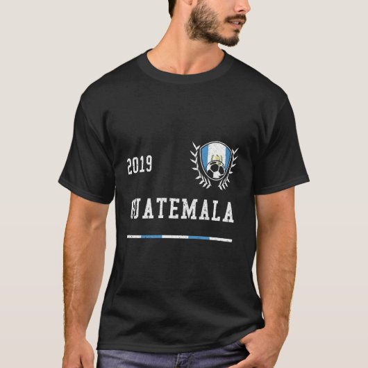 Guatemala Football Jersey 2019 Guatemala Voetbal H T-shirt (Voorkant)