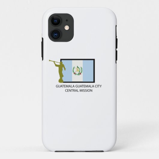 GUATEMALA GUATEMALA CITY CENTRAL MISSIE LDS CTR Case-Mate iPhone CASE (Achterkant)