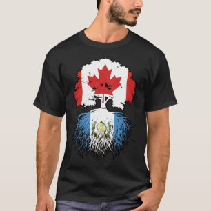 Guatemala Guatemalteekse Canadese bomen in Canada T-shirt