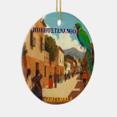 GUATEMALA, HUEHUETENANGO Retro poster Keramisch Ornament (Rechts)