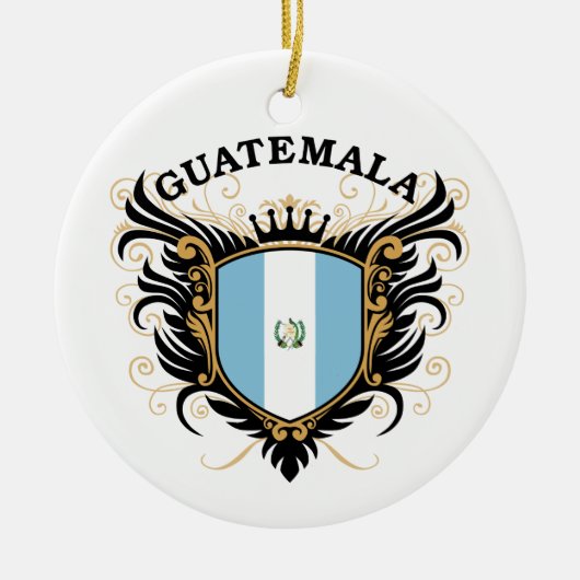 Guatemala Keramisch Ornament (Voorkant)