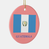 GUATEMALA* kerstversiering Keramisch Ornament (Rechts)