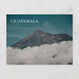Guatemala Landscape Volcano en Mountain Briefkaart