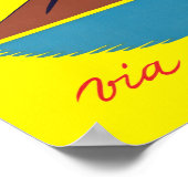 Guatemala luchttoerisme reizen Poster (Hoek)