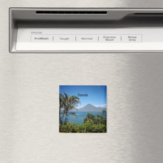 Guatemala, Natuurlijk mooi landschap Magneet (Insitu (Vaatwasser))