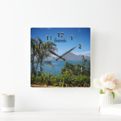 Guatemala, Natuurlijk Mooie Landschap Vierkante Klok (Huis)