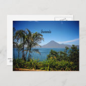 Guatemala, Natuurlijk Schoon Landschap Briefkaart (Voorkant / Achterkant)