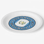 Guatemala Papieren Bordje (Gekanteld)