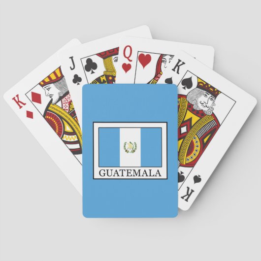 Guatemala Pokerkaarten (Achterkant)