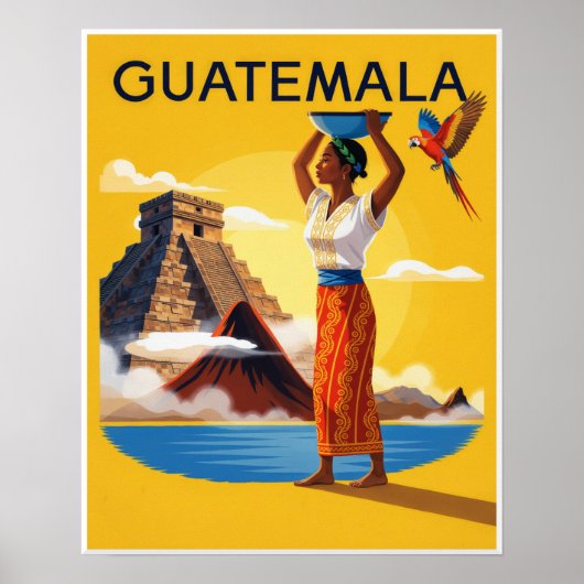 Guatemala poster (Voorkant)