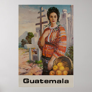 Guatemala Print Zuid-Amerika Poster Kunst