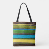 Guatemala Rainbow-Canvas tas (Achterkant)