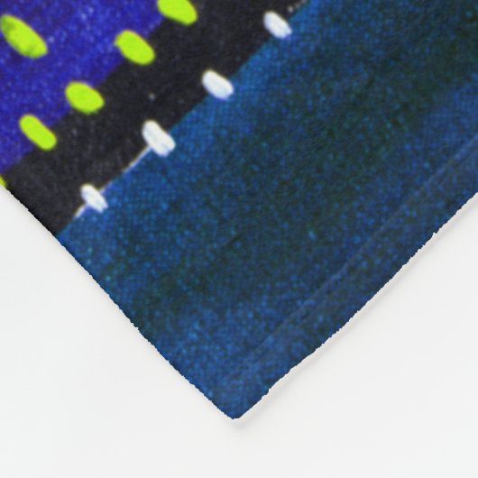 Guatemala Rainbow Fleece Blanket (Hoek)