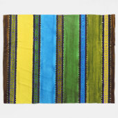 Guatemala Rainbow Fleece Blanket (Voorkant (Horizontaal))