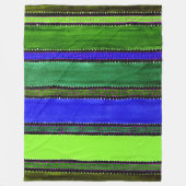 Guatemala Rainbow Fleece Blanket Deken (Voorkant)