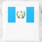Guatemala Rechthoekige Sticker (Tas)