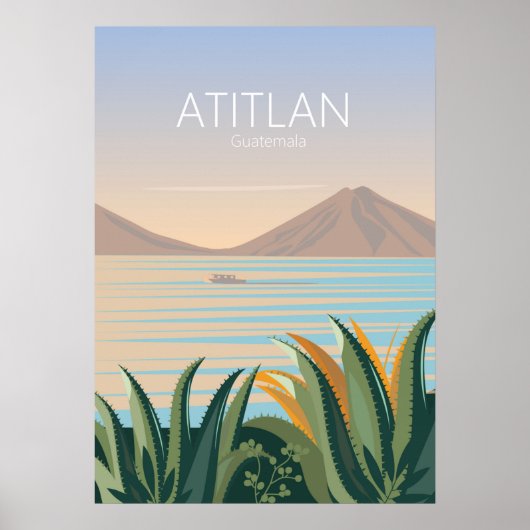  Guatemala-reisposter afdrukken Poster (Voorkant)