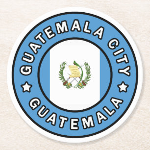 Guatemala Ronde Kartonnen Onderzetter