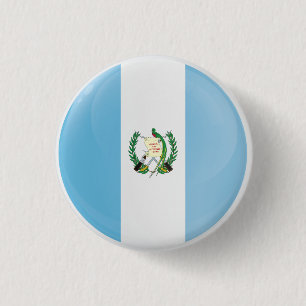 Guatemala Ronde - Pictogram vlag Ronde Button 3,2 Cm
