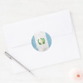 Guatemala Ronde Sticker (Envelop)