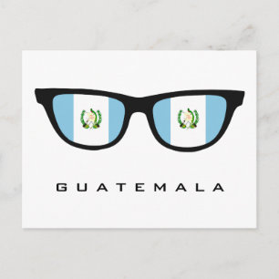 Guatemala Shades aangepast briefkaart voor tekst e